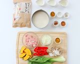 グルテンフリー♪豆乳カレービーフン作り方2写真