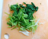 間引き大根菜と明太子の白和え作り方4写真