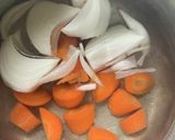 鶏挽肉の肉じゃが作り方3写真