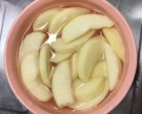パイシート活用☆りんごのカスタードフラン作り方1写真