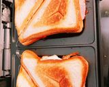 うまうまホットサンド　卵とチーズ作り方6写真