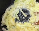芽キャベツのマスタードクリームシチュー作り方5写真