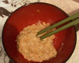 パラパラ、香ばしい、納豆チャーハン作り方1写真