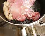 蓮根と鶏親子煮作り方2写真
