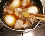 蓮根と鶏親子煮作り方4写真