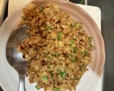 パラパラ、香ばしい、納豆チャーハン作り方7写真