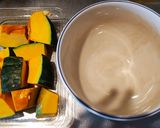かぼちゃのディップサラダ作り方1写真