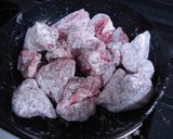 ★圧力鍋でトロトロビーフシチュー★作り方1写真