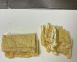 油揚げと高菜の炒め合わせ作り方4写真