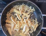 油揚げと高菜の炒め合わせ作り方6写真