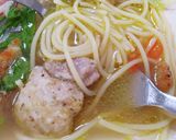 塩レモンスープパスタ作り方6写真