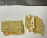 油揚げともやしと苦瓜の胡麻入りツナ炒め作り方3写真