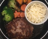すき焼き鍋で☆チーズフォンデュハンバーグ作り方6写真