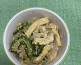 油揚げともやしと苦瓜の胡麻入りツナ炒め作り方13写真