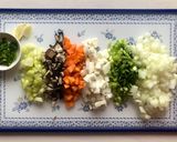 糖尿病レシピ：和風クラムチャウダー作り方1写真