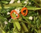 空心菜炒め作り方6写真