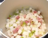 【松戸特産】長ねぎとかぶの豆乳スープ作り方5写真