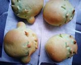 抹茶★フランケンシュタインパン☆作り方5写真