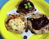 子供喜ぶ☆野菜たっぷりプチお好焼（小麦無作り方10写真