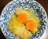 簡単　和風ロールキャベツ作り方15写真