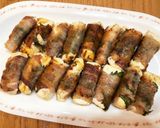 豆腐の梅シソ肉巻き作り方8写真