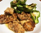 とりあえず鶏肉とピーマンをグリル作り方4写真