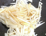大根と小松菜の旨たれきんぴら作り方2写真