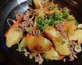 レンジ任せ♡じゃが芋と合い挽き肉そぼろ煮作り方6写真