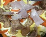 鶏もも肉とにんじんのクリームパスタ作り方6写真