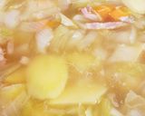旨味ぎゅっ！ベーコンとソーセージのポトフ作り方6写真
