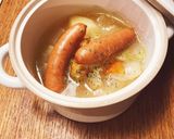旨味ぎゅっ！ベーコンとソーセージのポトフ作り方7写真