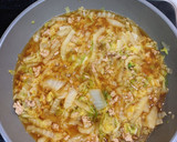 5分で＊白菜と豚ひき肉のとろみあん作り方3写真