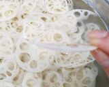 蓮根チップス作り方1写真