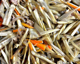 牛蒡と豚肉の、すき焼きのタレ煮込み作り方4写真