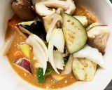 根菜茄子きな粉キムチマヨ炒味温野菜サラダ作り方14写真