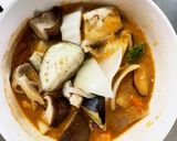 根菜茄子きな粉キムチマヨ炒味温野菜サラダ作り方15写真