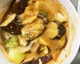 根菜茄子きな粉キムチマヨ炒味温野菜サラダ作り方18写真