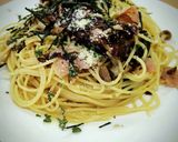 楢茸のパスタ!w❨(@≧↺≦@)❩wノ作り方4写真