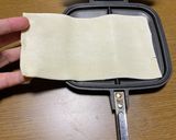 簡単!ホットサンドメーカーで月見パイ作り方2写真