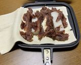 簡単!ホットサンドメーカーで月見パイ作り方3写真