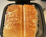 簡単!ホットサンドメーカーで月見パイ作り方6写真