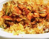 レンチンだけの【チーズ・タッカルビ丼】作り方7写真