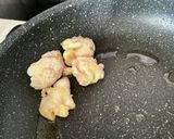 鶏ムネで簡単甘酢炒め作り方1写真