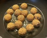 ほっこり甘いさつまいもの胡麻団子作り方10写真