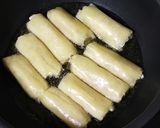 グリーンカレーのペーストで☆簡単ミニ春巻作り方5写真