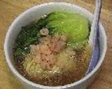 むき小海老の汁麺 de Tanto!作り方4写真