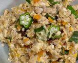 木綿豆腐と鶏ミンチで炒り豆腐♪作り方7写真