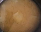 味噌汁で！味噌豆乳パスタ作り方1写真