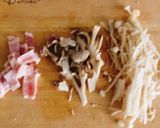 味噌汁で！味噌豆乳パスタ作り方2写真