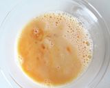 簡単に【めんつゆだし卵焼き】だし巻き卵作り方1写真